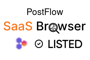PostFlow - SaaS Browser Verified Badge