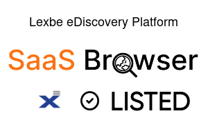 Lexbe eDiscovery Platform - SaaS Browser Verified Badge
