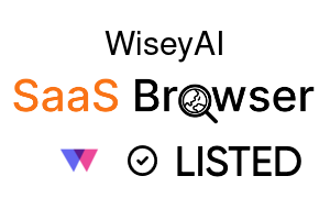WiseyAI - SaaS Browser Verified Badge