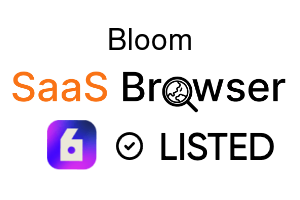 Bloom - SaaS Browser Verified Badge