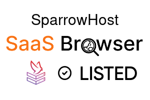 SparrowHost - SaaS Browser Verified Badge