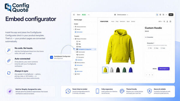 ConfigQuote Screenshot 1