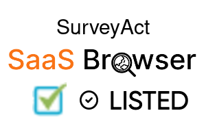 SurveyAct - SaaS Browser Verified Badge