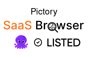 Pictory - SaaS Browser Verified Badge