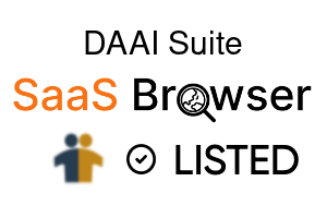 DAAI Suite - SaaS Browser Verified Badge
