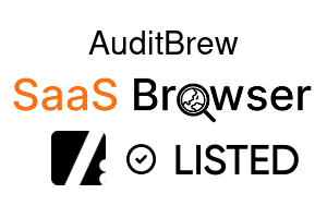AuditBrew - SaaS Browser Verified Badge