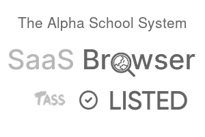 The Alpha School System - SaaS Browser Verified Badge