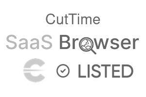 CutTime - SaaS Browser Verified Badge