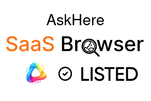 AskHere - SaaS Browser Verified Badge