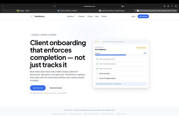 ClientEnforce Screenshot 1