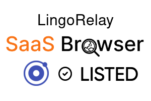 LingoRelay - SaaS Browser Verified Badge