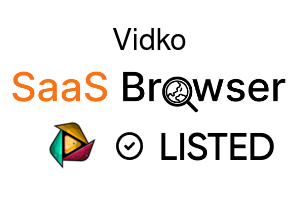 Vidko - SaaS Browser Verified Badge
