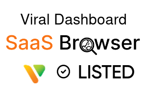 Viral Dashboard - SaaS Browser Verified Badge