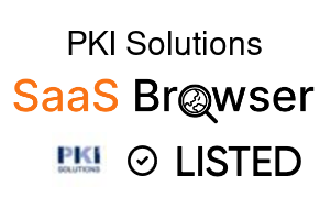 PKI Solutions - SaaS Browser Verified Badge