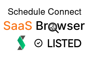 Schedule Connect - SaaS Browser Verified Badge