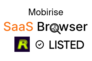 Mobirise - SaaS Browser Verified Badge