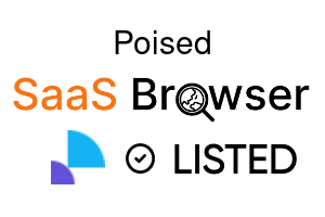 Poised - SaaS Browser Verified Badge