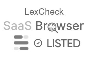 LexCheck - SaaS Browser Verified Badge