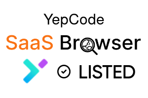 YepCode - SaaS Browser Verified Badge