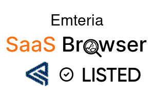 Emteria - SaaS Browser Verified Badge