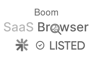 Boom - SaaS Browser Verified Badge