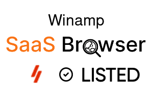 Winamp - SaaS Browser Verified Badge