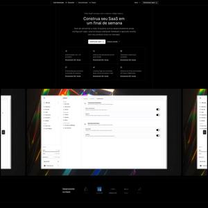 SaaS Boilerplate Screenshot
