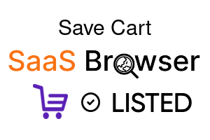 Save Cart - SaaS Browser Verified Badge