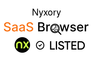 Nyxory - SaaS Browser Verified Badge