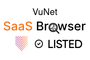 VuNet - SaaS Browser Verified Badge