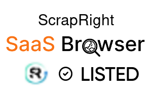 ScrapRight - SaaS Browser Verified Badge
