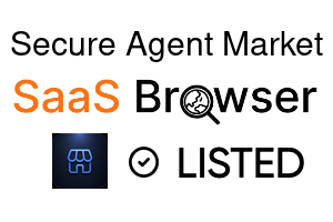 Secure Agent Market - SaaS Browser Verified Badge