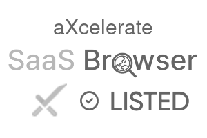 aXcelerate - SaaS Browser Verified Badge