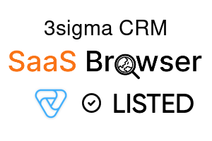 3sigma CRM - SaaS Browser Verified Badge
