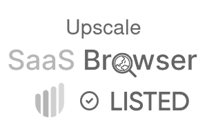 Upscale - SaaS Browser Verified Badge