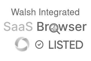 Walsh Integrated - SaaS Browser Verified Badge