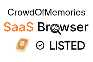 CrowdOfMemories - SaaS Browser Verified Badge