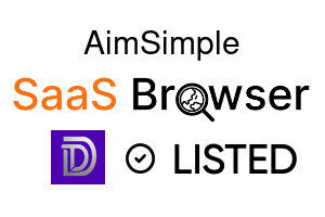 AimSimple - SaaS Browser Verified Badge