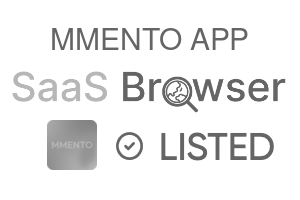 MMENTO APP - SaaS Browser Verified Badge
