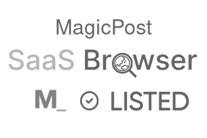 MagicPost - SaaS Browser Verified Badge