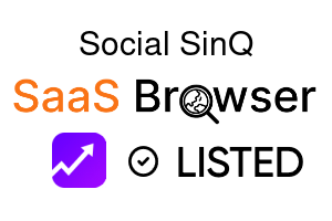 Social SinQ - SaaS Browser Verified Badge