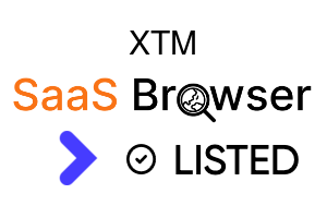 XTM - SaaS Browser Verified Badge