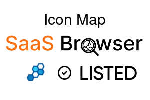 Icon Map - SaaS Browser Verified Badge