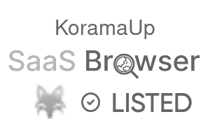 KoramaUp - SaaS Browser Verified Badge