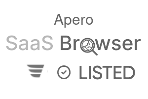 Apero - SaaS Browser Verified Badge