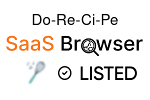 Do-Re-Ci-Pe - SaaS Browser Verified Badge