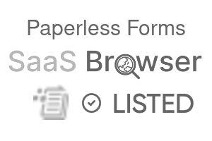 Paperless Forms - SaaS Browser Verified Badge