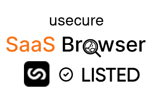usecure - SaaS Browser Verified Badge