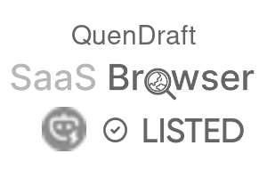 QuenDraft - SaaS Browser Verified Badge