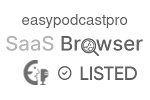 easypodcastpro - SaaS Browser Verified Badge